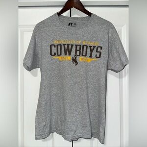 Russell University of Wyoming Cowboys Athletic Department T Shirt M